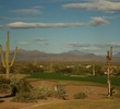 The fourth hole on the Saguaro Course at We-Ko-Pa Golf Club is a par 5 that plays over 600 yards. 