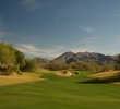 The long, par-4 12th hole is named Mountain Lion at the Raptor course at Grayhawk Golf Club in Scottsdale, Ariz.