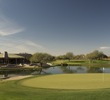 Next to the 18th green at Grayhawk Golf Club's Raptor course sits the clubhouse. Inside is Phil's Grill, named after Phil Mickelson. 