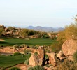 The opening hole on the Monument Course at Troon North Golf Club is a medium-length par 4.