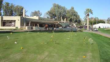 A view of the practice area at Arizona Biltmore Country Club